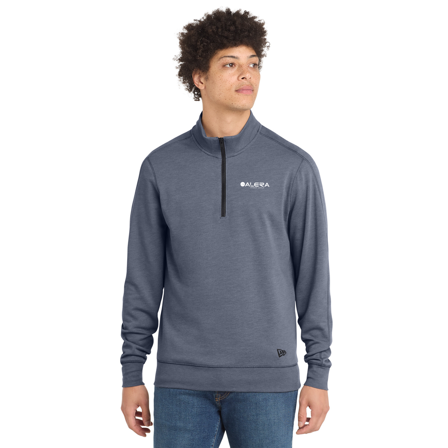New Era® Tri-Blend Fleece 1/4-Zip Pullover
