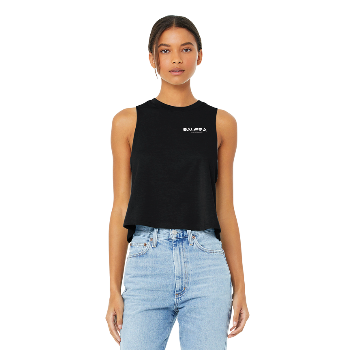 BELLA+CANVAS® Women’s Racerback Cropped Tank