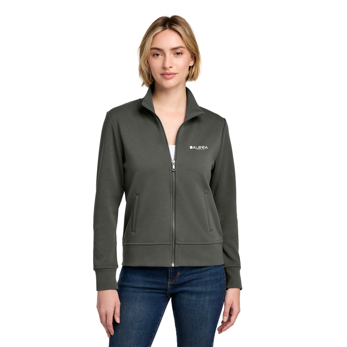 Brooks Brothers® Women’s Double-Knit Full-Zip