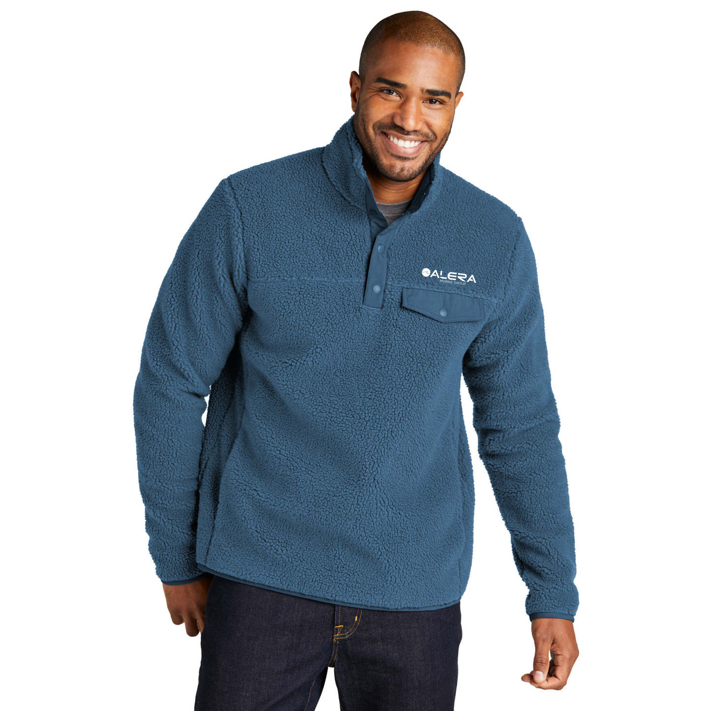 Port Authority® Camp Fleece Snap Pullover