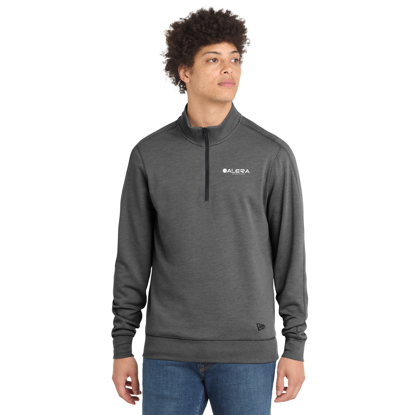 New Era® Tri-Blend Fleece 1/4-Zip Pullover