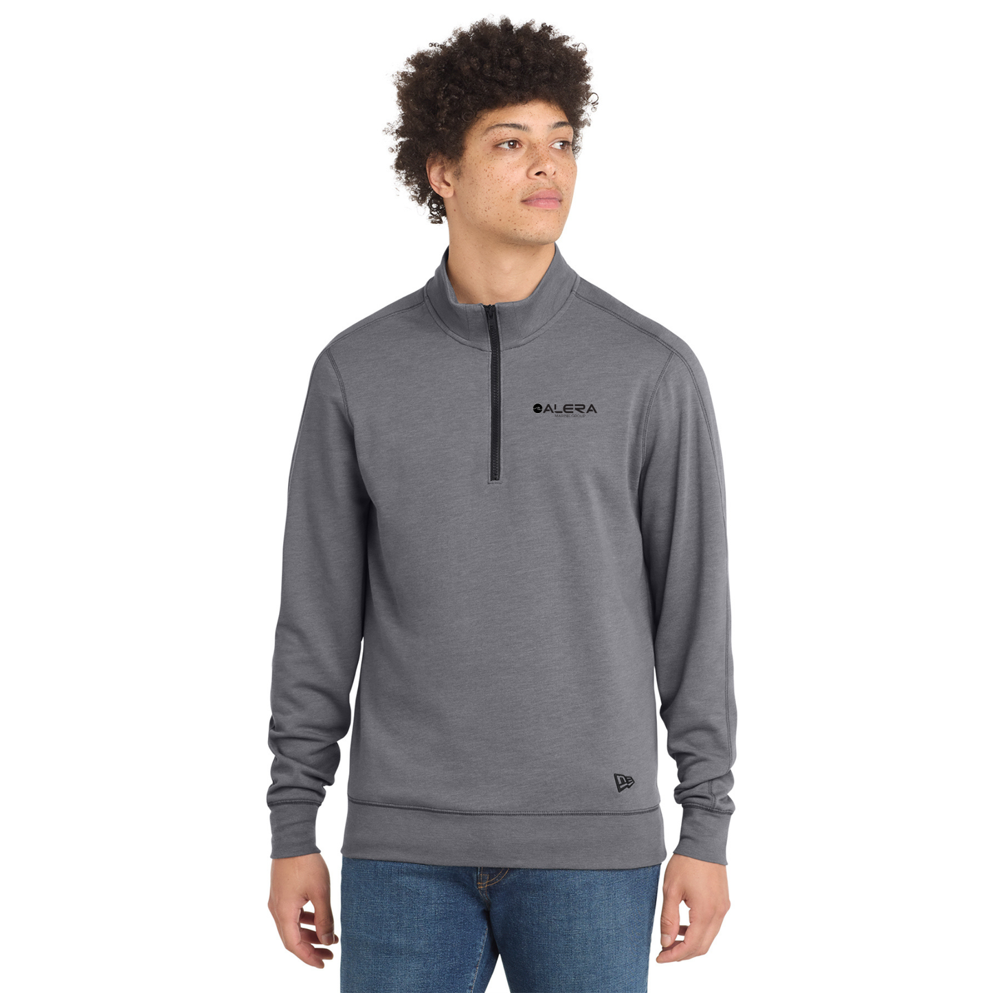 New Era® Tri-Blend Fleece 1/4-Zip Pullover