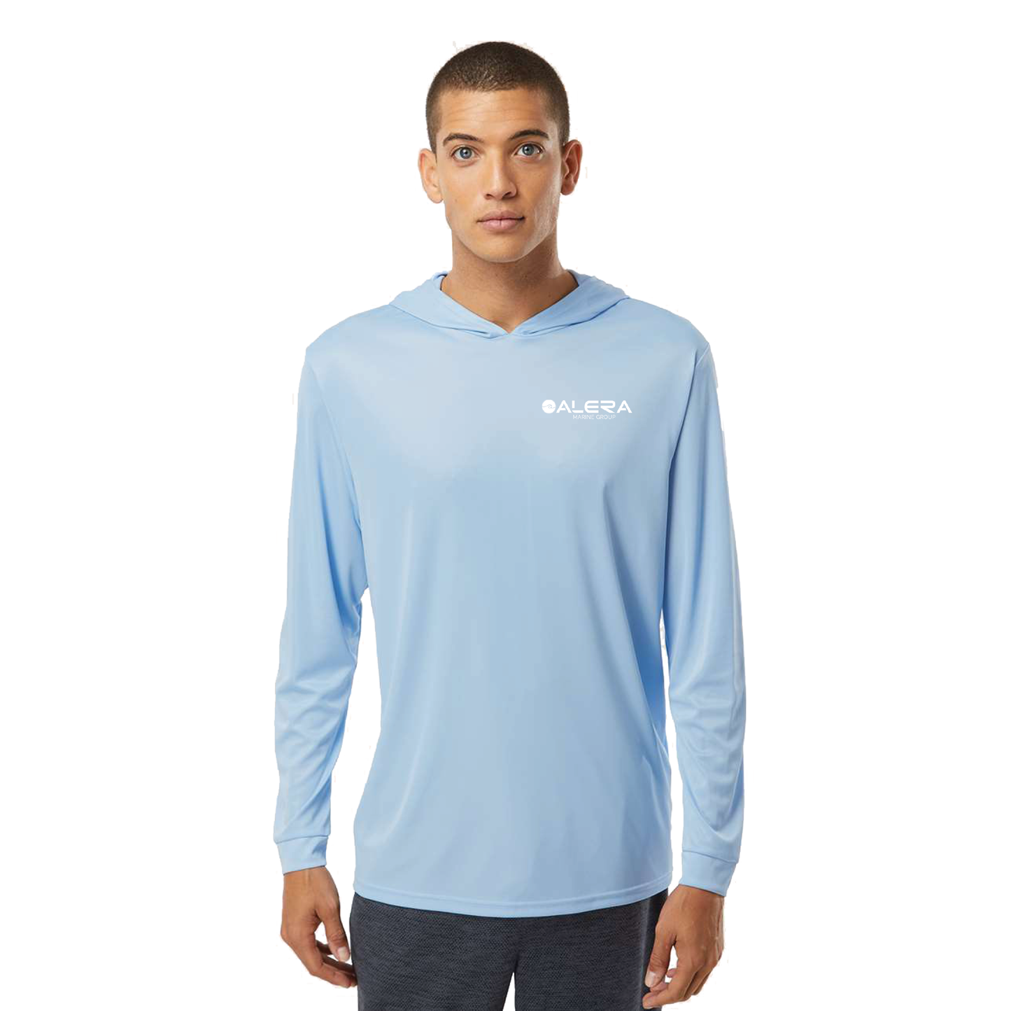 Paragon Unisex Bahama Performance Hooded Long Sleeve T-Shirt
