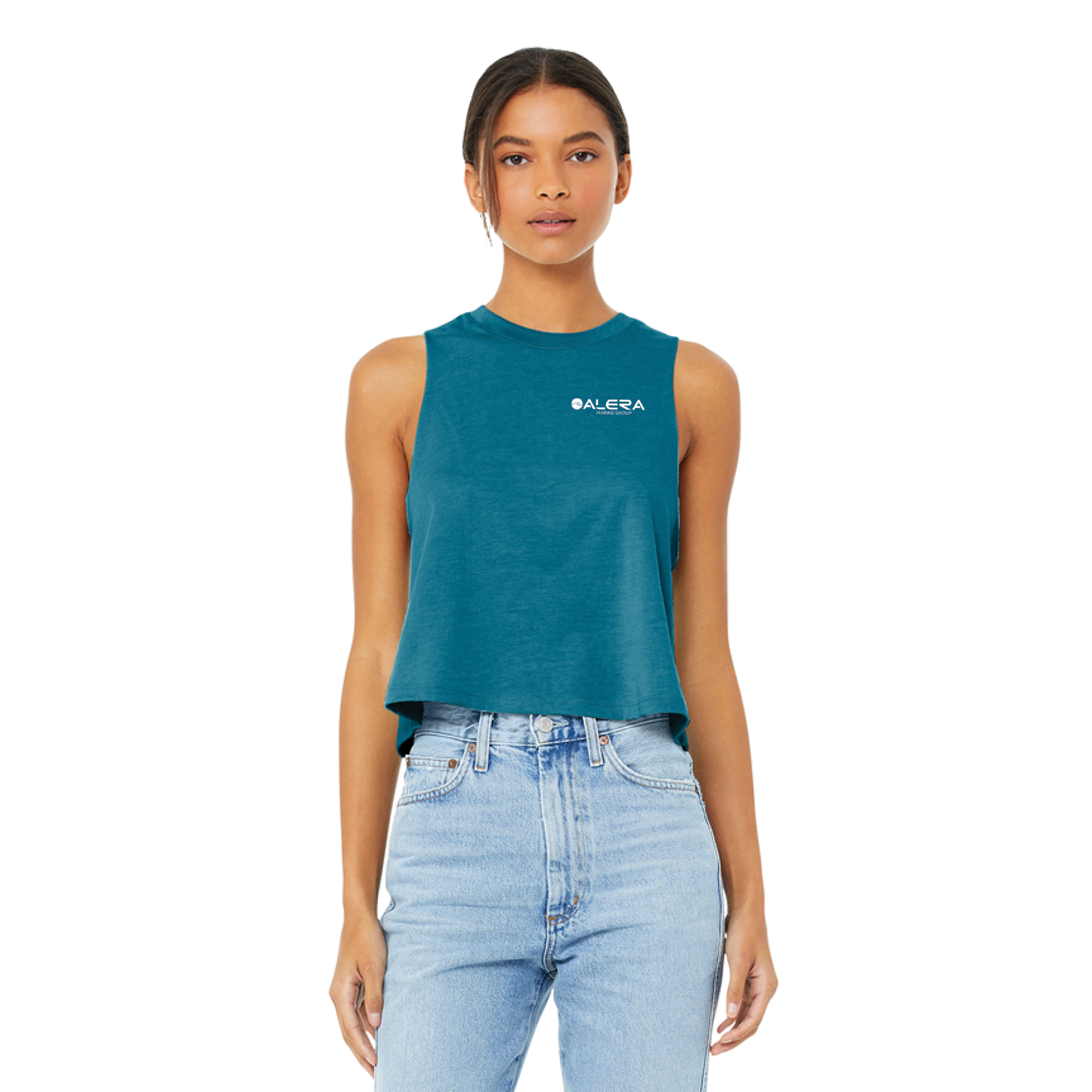 BELLA+CANVAS® Women’s Racerback Cropped Tank
