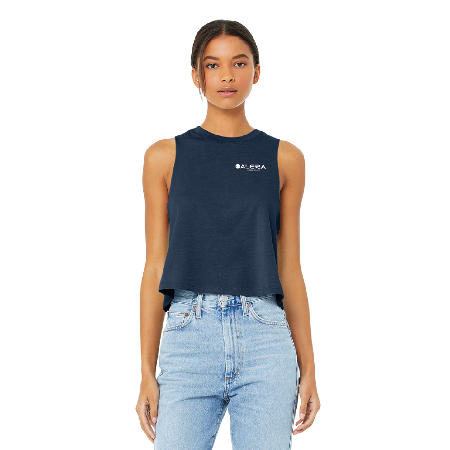 BELLA+CANVAS® Women’s Racerback Cropped Tank