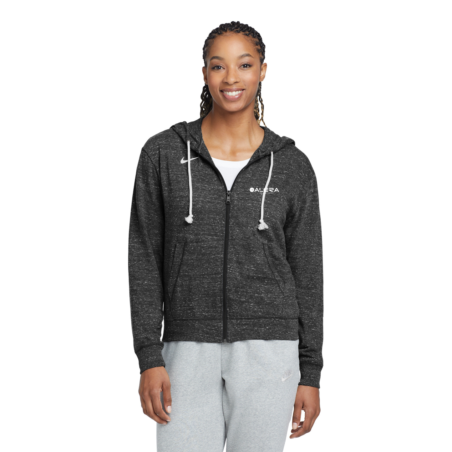 Nike Ladies Gym Vintage Full-Zip Hoodie